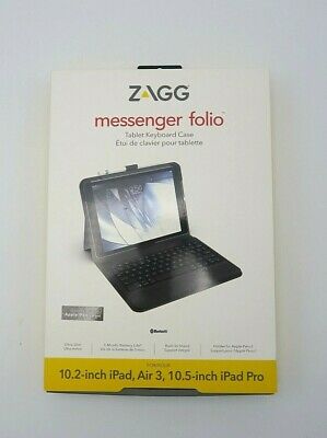 ZAGG Apple iPad 10.2-inch Keyboard Messenger Folio image 0